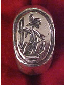 Click for a larger image of Gladiator's Fan Seal Ring