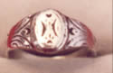 Click for a larger image of Cavalry Shield Intaglio Ring